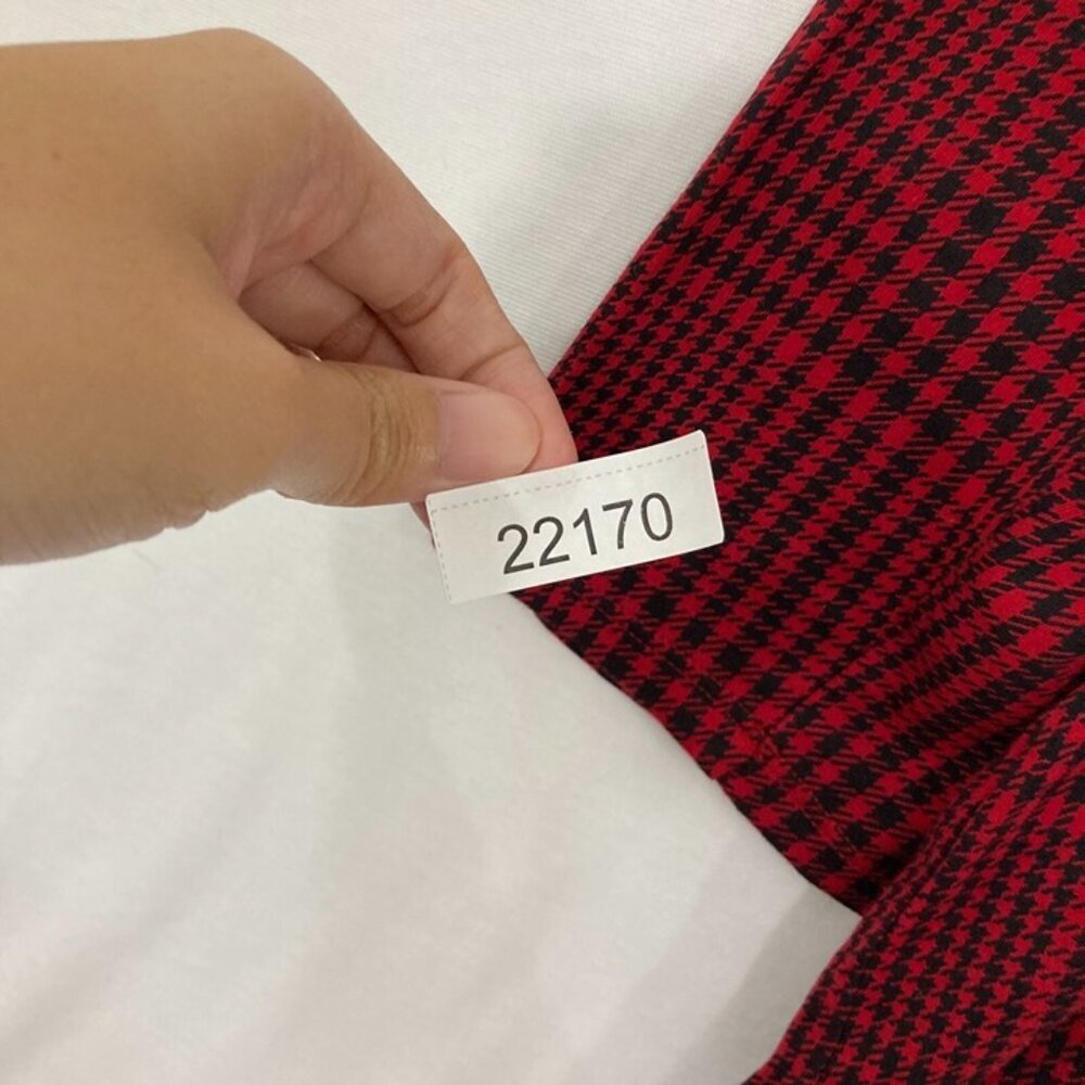 J. Jill size XL Petite Red Black‎ Houndstooth Simply Supima Stretch Tunic - Picture 10 of 10